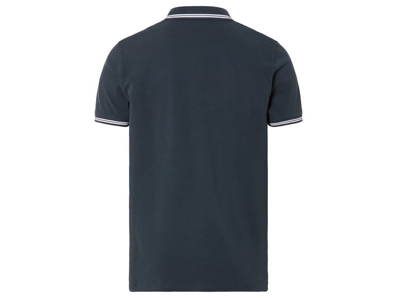 Gehe zu Vollbildansicht: LIVERGY® Herren Poloshirt, Regular Fit, reine Baumwolle - Bild 3