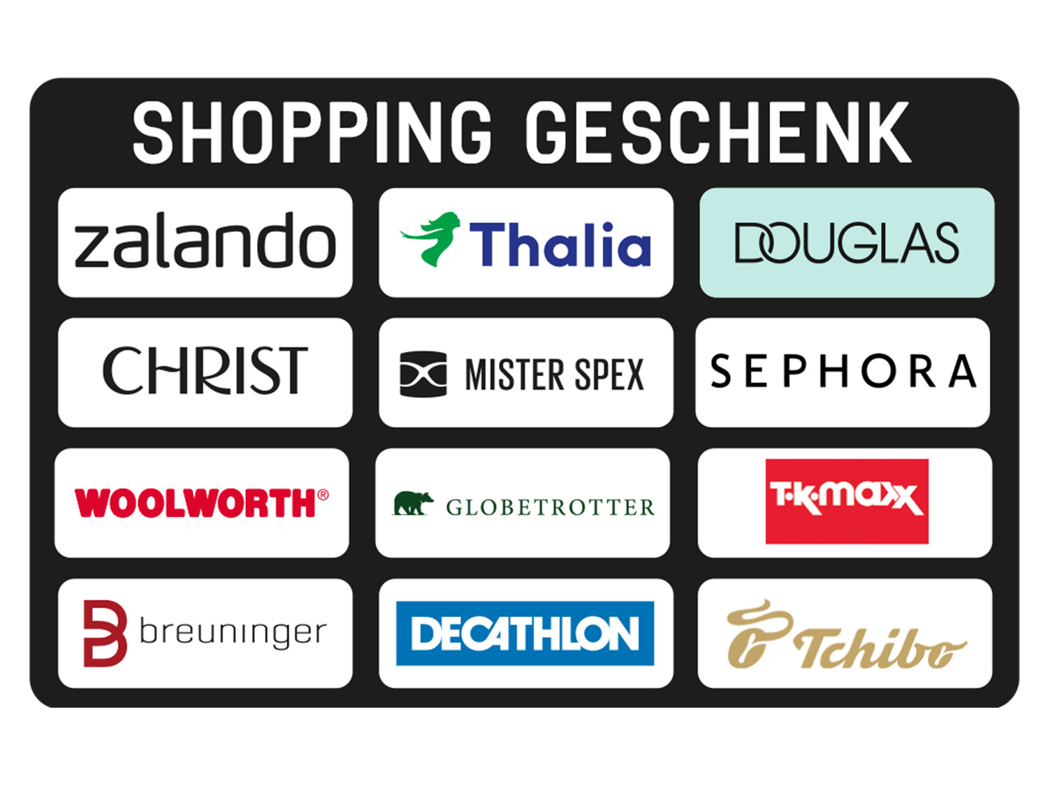 Wunschgutschein Shopping 25€ | LIDL - Digital Code