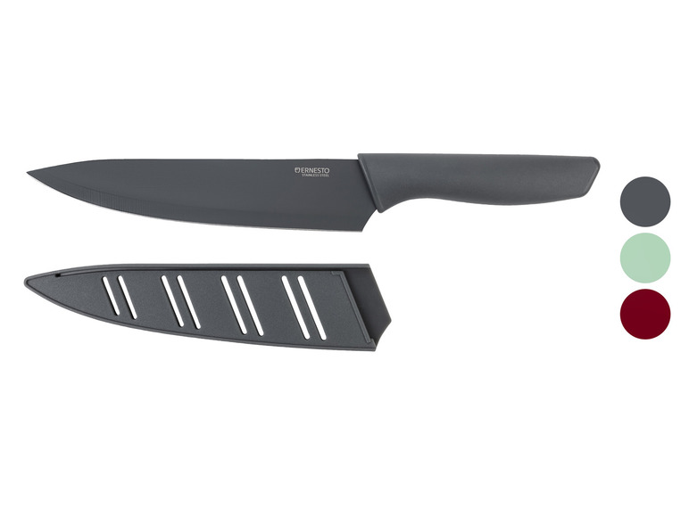 Gehe zu Vollbildansicht: ERNESTO® Kushino-Messer mit Antihaftbeschichtung - Bild 1