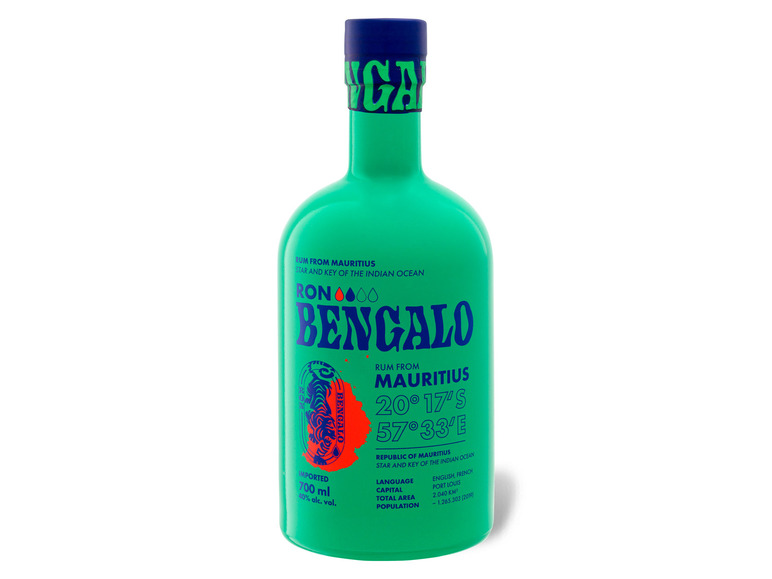 Vol Bengalo Rum Ron 40% Mauritius