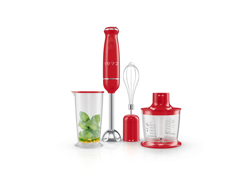 Gehe zu Vollbildansicht: SILVERCREST® KITCHEN TOOLS Stabmixer-Set »Chrom Retro 1973«, 3-in-1, 600 W - Bild 10