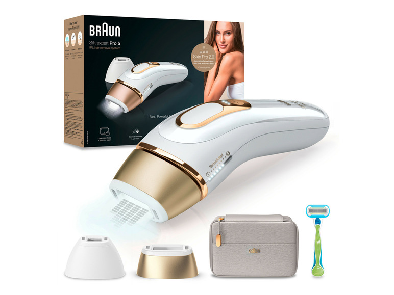 Gehe zu Vollbildansicht: BRAUN IPL Silk-expert Pro 5 »PL5154«, mit 3 Intensitätsmodi - Bild 1