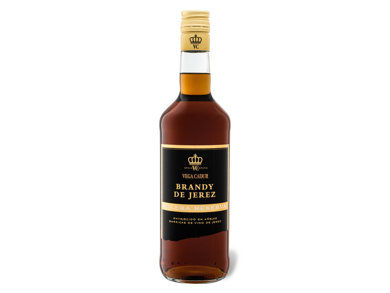 Vega Cadur Brandy de Jerez Reserva 36% Vol Solera
