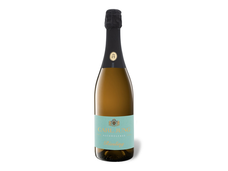 Carl Jung Riesling Mousseux alkoholfrei, schäumend