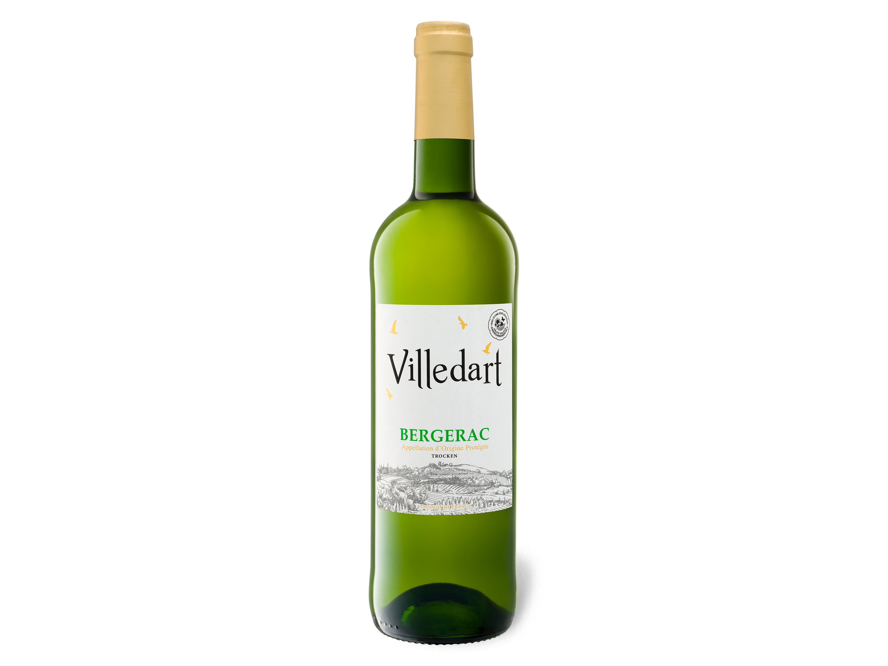 Villedart Bergerac AOP trocken, 2021 Weißwein