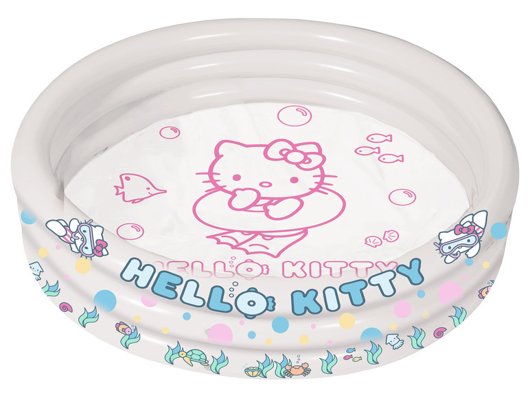Gehe zu Vollbildansicht: Hello Kitty 3-Ring-Pool, transparent, 150 x 25 cm - Bild 1