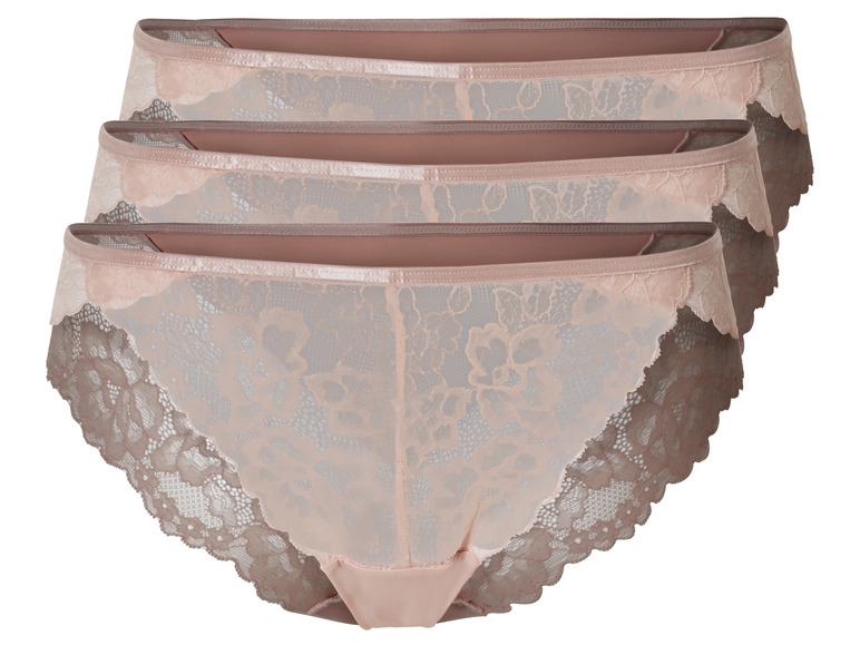 Gehe zu Vollbildansicht: esmara® Damen Minislips, 3 Stück, mit eleganter Spitze - Bild 7