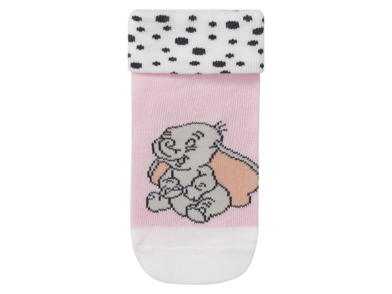 Gehe zu Vollbildansicht: Baby Mädchen Socken, 3 Paar, mit Umschlagbund - Bild 4