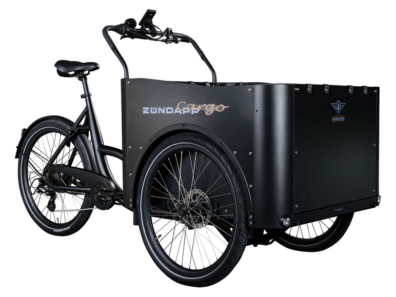 Zündapp E-Bike Lastenrad, 26/24 Zoll