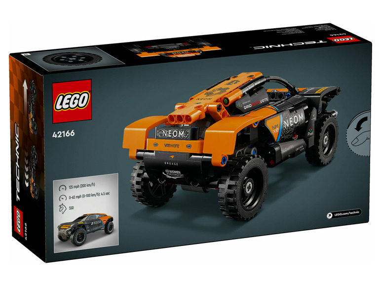 Gehe zu Vollbildansicht: LEGO® Technic 42166 »NEOM McLaren Extreme E Race Car« - Bild 6