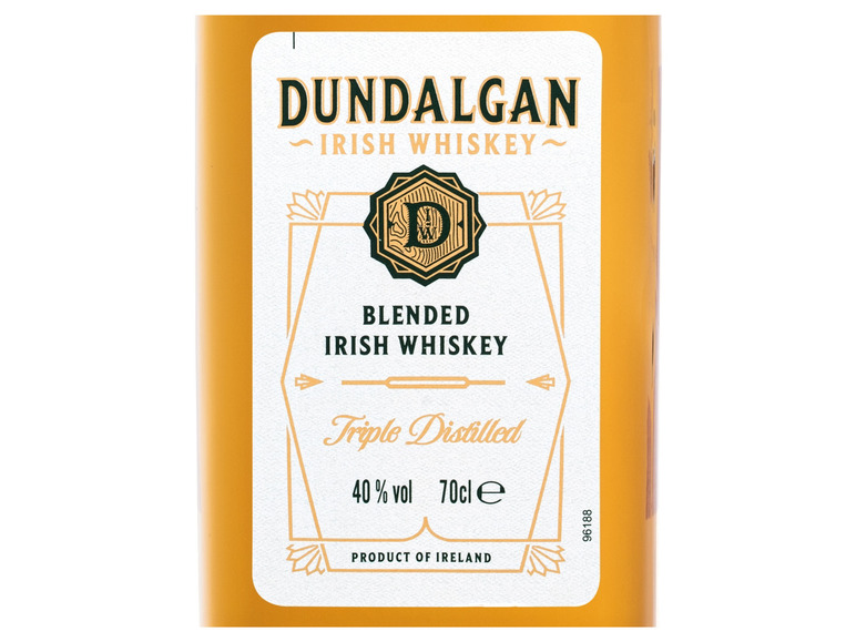 Gehe zu Vollbildansicht: Dundalgan Blended Irish Whiskey 40% Vol - Bild 2