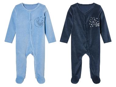 lupilu® Baby Nicki-Schlafoverall mit Textildruck