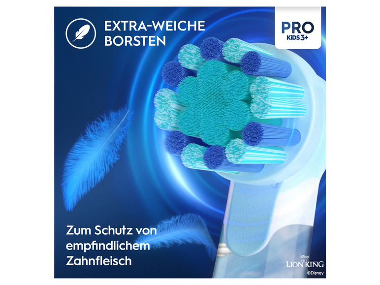 Gehe zu Vollbildansicht: Oral-B Pro Kids König der Löwen Elektrische Zahnbürste - Bild 7