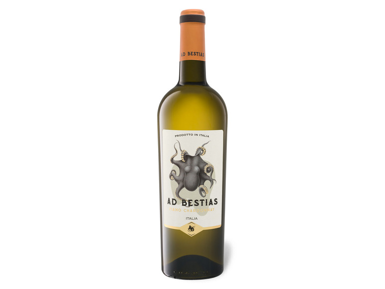 Ad Bestias Fiano 2021 trocken, Weißwein Puglia Chardonnay IGP