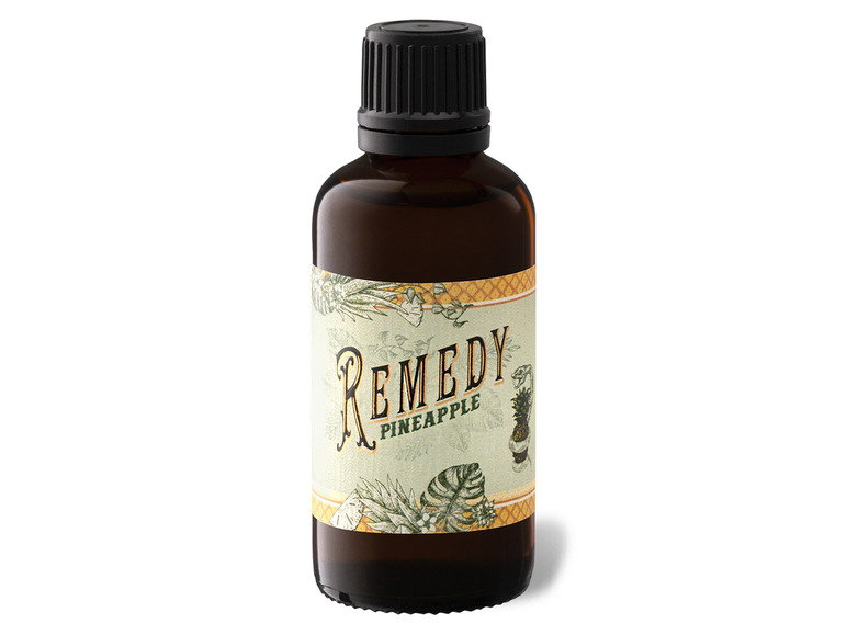 34% Vol 41,5% Remedy Pineapple Spiced Vol Vol 5cl + 40% Remedy + Rum 5cl Elixir