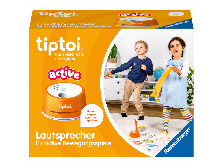 Ravensburger tiptoi® ACTIVE Lautsprecher, Spielzeug interaktives
