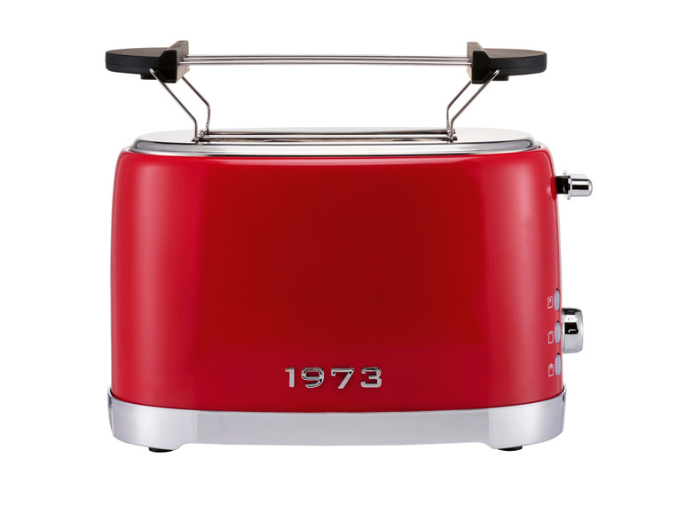 Gehe zu Vollbildansicht: SILVERCREST® KITCHEN TOOLS Doppelschlitz-Toaster »EDS Chrom Retro 1973 STR 980 B2«, mit Elementen in Retro-Optik - Bild 10