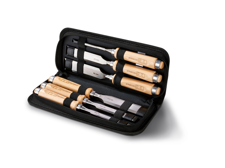 PARKSIDE® Stechbeitel-Set, 6-teilig