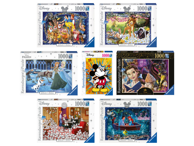 Gehe zu Vollbildansicht: Ravensburger Disney Puzzle, 1000 Teile - Bild 1