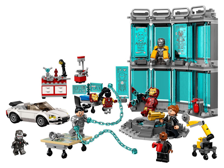 »Iron 76216 LEGO® Werkstatt« Marvel Super Heroes Marvel Mans LEGO
