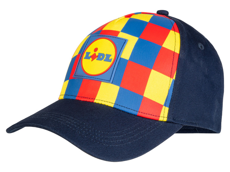 Gehe zu Vollbildansicht: Kappe / Bucket-Hat / Schirmkappe mit Lidl-Print - Bild 1