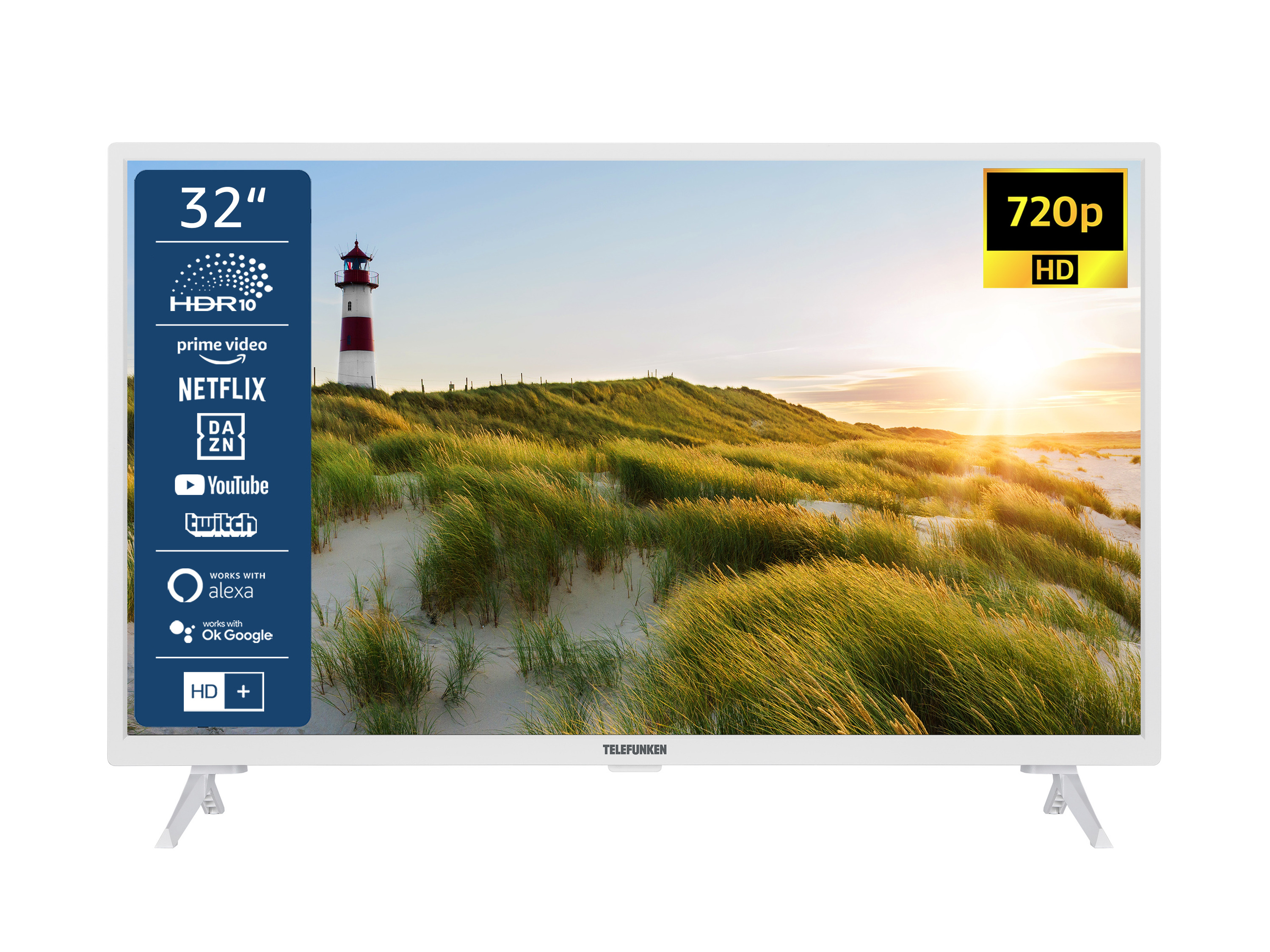 TELEFUNKEN Fernseher »XH32SN550S-W« 32 Zoll (80 cm) Smart TV HD-Ready