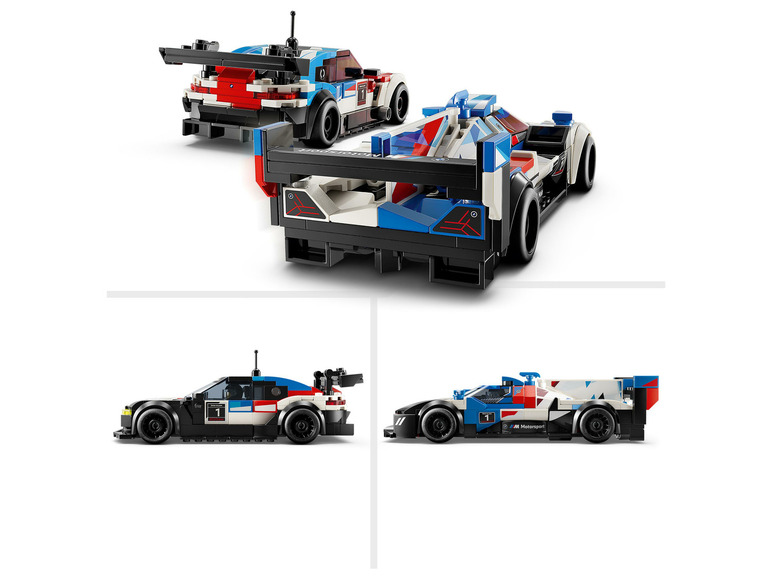 Gehe zu Vollbildansicht: LEGO® Speed Champions 76922 »BMW M4 GT3 & BMW M Hybrid V8 Rennwagen« - Bild 5