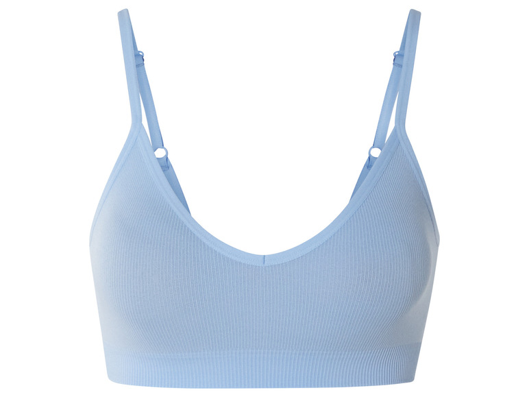 Gehe zu Vollbildansicht: esmara® Damen Bustier, 2 Stück, in modischer Ripp-Qualität - Bild 3