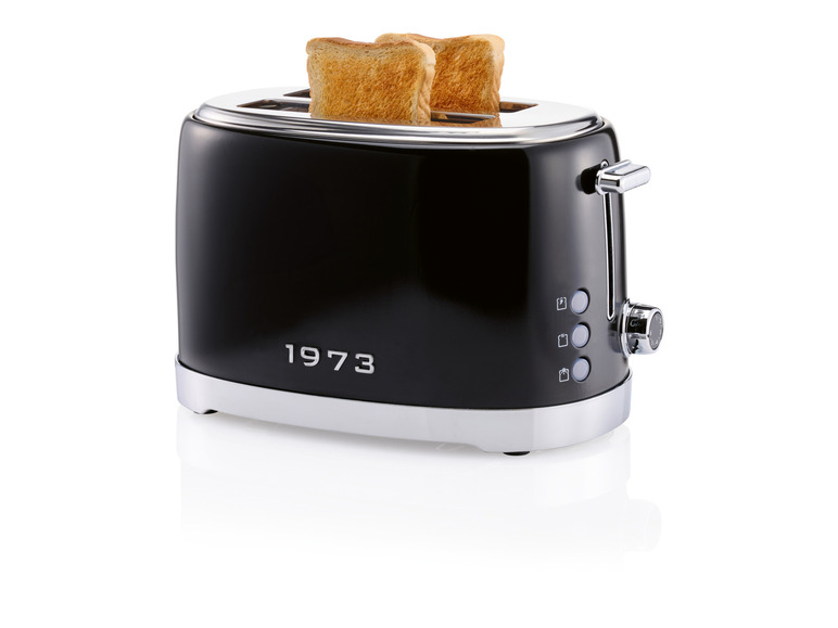 Gehe zu Vollbildansicht: SILVERCREST® KITCHEN TOOLS Doppelschlitz-Toaster »EDS Chrom Retro 1973 STR 980 B2«, mit Elementen in Retro-Optik - Bild 19