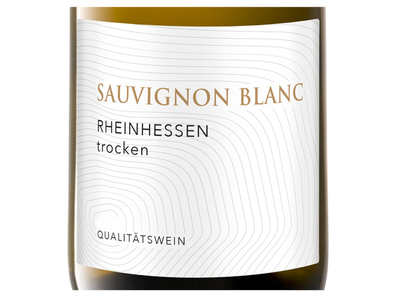 Gehe zu Vollbildansicht: Sauvignon Blanc Rheinhessen trocken, Weißwein 2023 - Bild 2