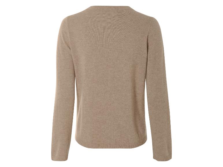 Gehe zu Vollbildansicht: esmara® Damen Kaschmir-Pullover, mit elastischen Bündchen - Bild 7