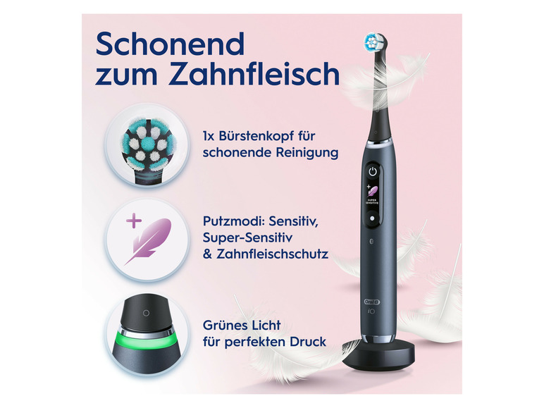 Gehe zu Vollbildansicht: Oral-B iO Series 9 Elektrische Zahnbürste, Lade-Reiseetui - Bild 5