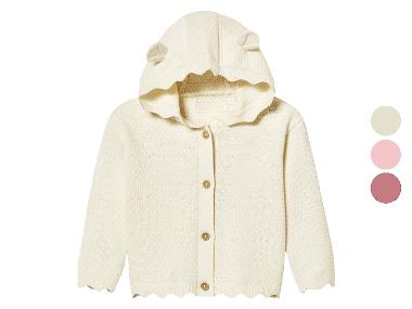 lupilu® Baby Strickjacke, aus reiner Bio-Baumwolle