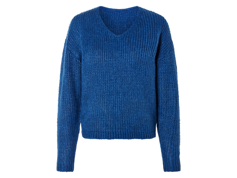 Gehe zu Vollbildansicht: esmara® Damen Grobstrick-Pullover, mit Wollanteil - Bild 3