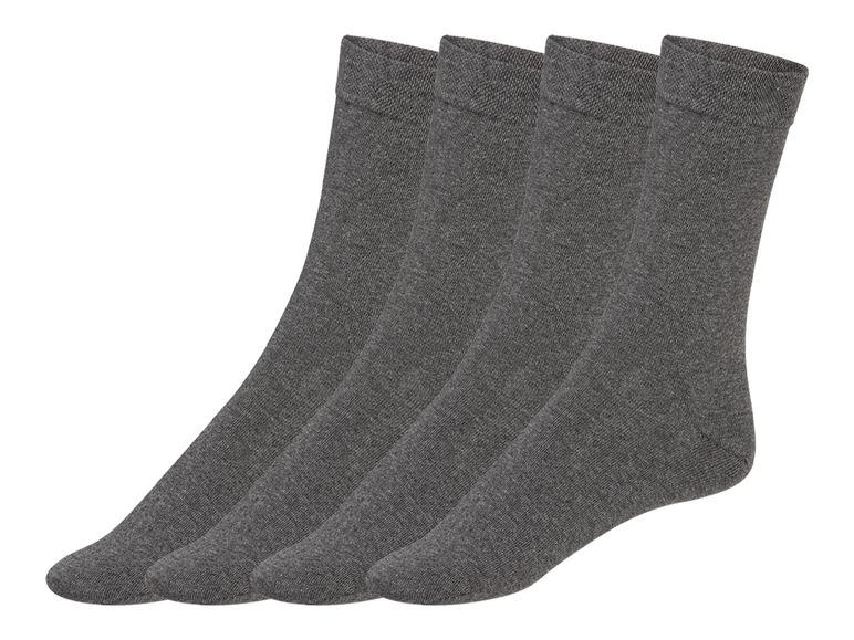 Gehe zu Vollbildansicht: esmara® Damen Socken, 4 Paar, extra breiter Komfortbund - Bild 2