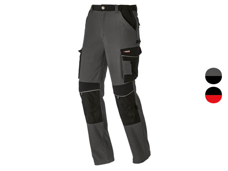 PARKSIDE PERFORMANCE® Herren Arbeitsbundhose Stretch, mit CORDURA® Knieverstärkung