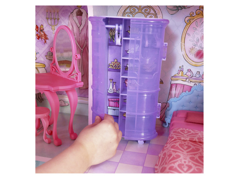 Gehe zu Vollbildansicht: KidKraft Puppenhaus »Disney Princess Dance & Dream Castle«, mit drei Melodien - Bild 13