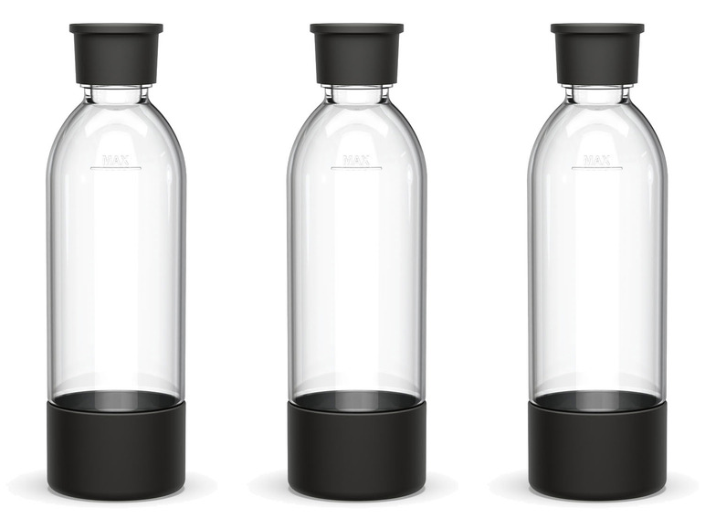 »Twin« Ersatzflaschen Tritan + 2 Wassersprudler