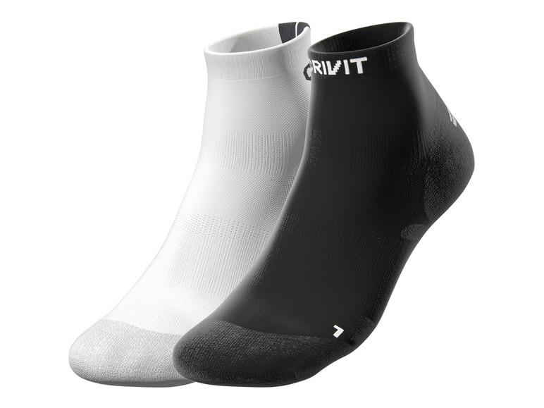 Gehe zu Vollbildansicht: CRIVIT Herren Fahrradsocken, 2 Paar, mit SmartStep-Fußbett - Bild 5