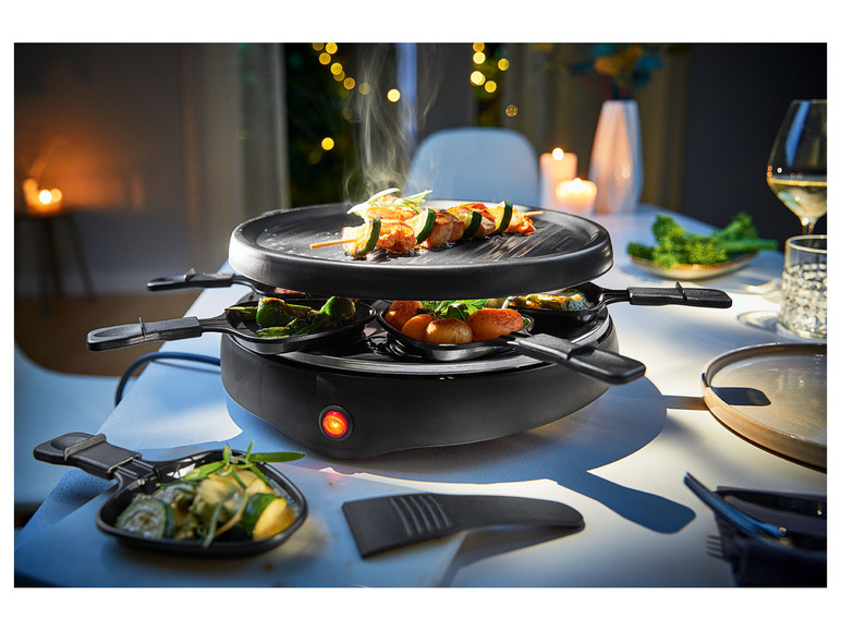 cm Raclette-Grill, Ø SILVERCREST® 800 KITCHEN W, 29 TOOLS
