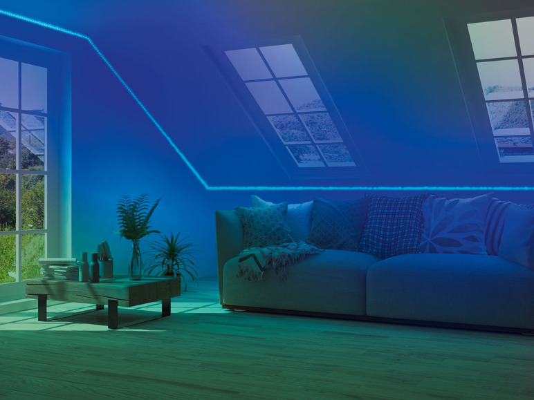 LIVARNO home LED RGB Band 10 m dimmbar