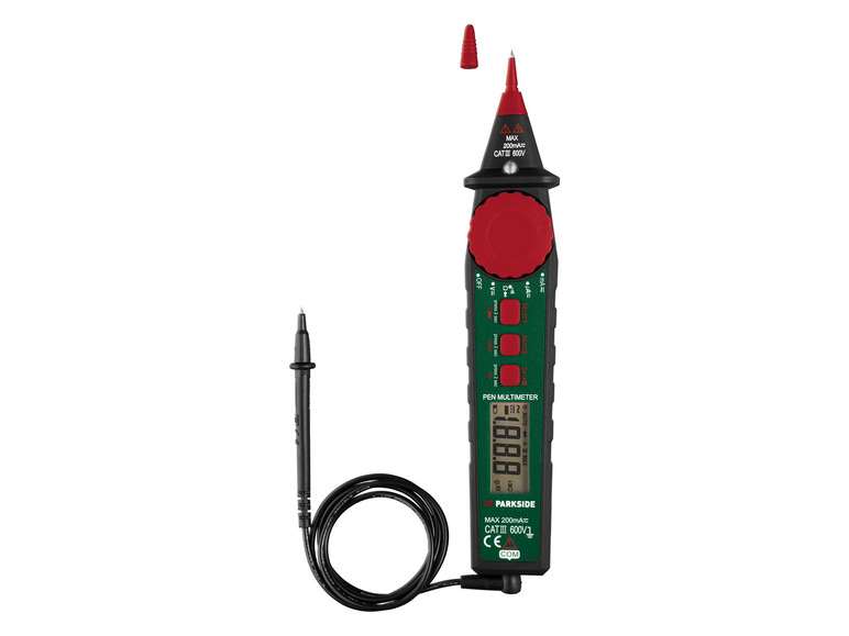 Gehe zu Vollbildansicht: PARKSIDE® Zangen-Multimeter »PZM 2 B4« / Stift-Multimeter »PSM 2 B4«, mit Auto-Off-Funktion - Bild 9