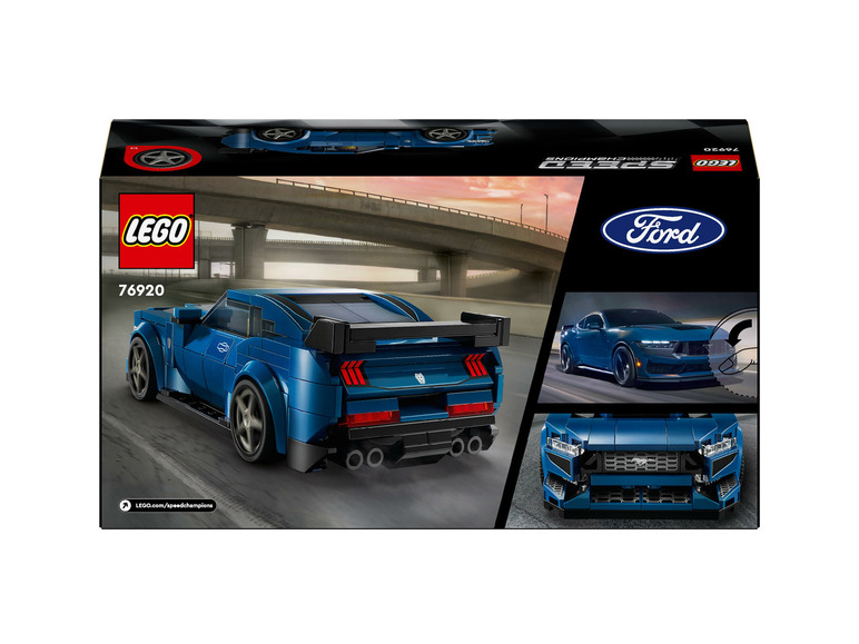 Gehe zu Vollbildansicht: LEGO® Speed Champions 76920 »Ford Mustang Dark Horse Sportwagen« - Bild 7