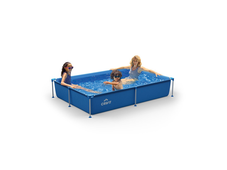 Gehe zu Vollbildansicht: CRIVIT Metal-Frame-Pool, 228 x 159 x 42 cm - Bild 3