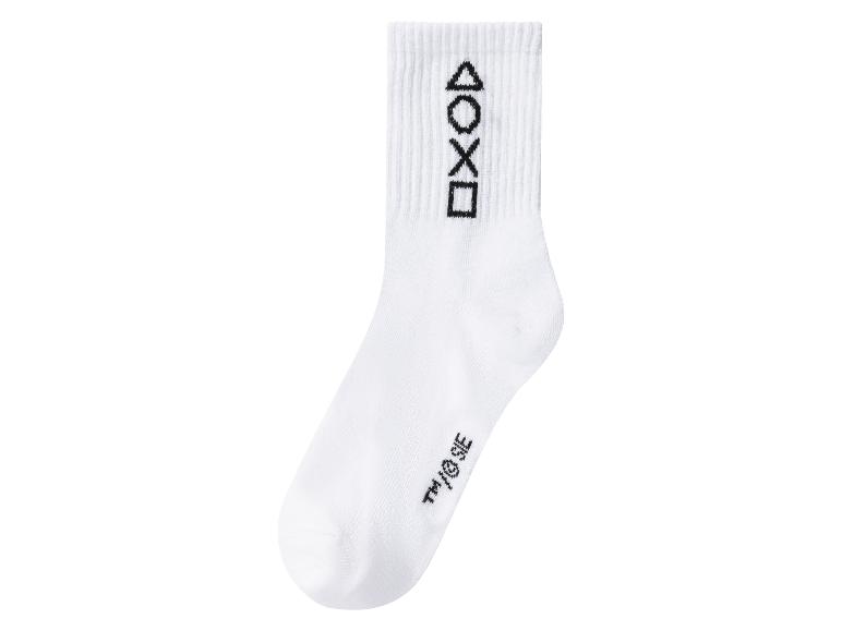 Gehe zu Vollbildansicht: PLAYSTATION / XBOX Kinder Socken, 3 Paar, mit Baumwolle - Bild 13