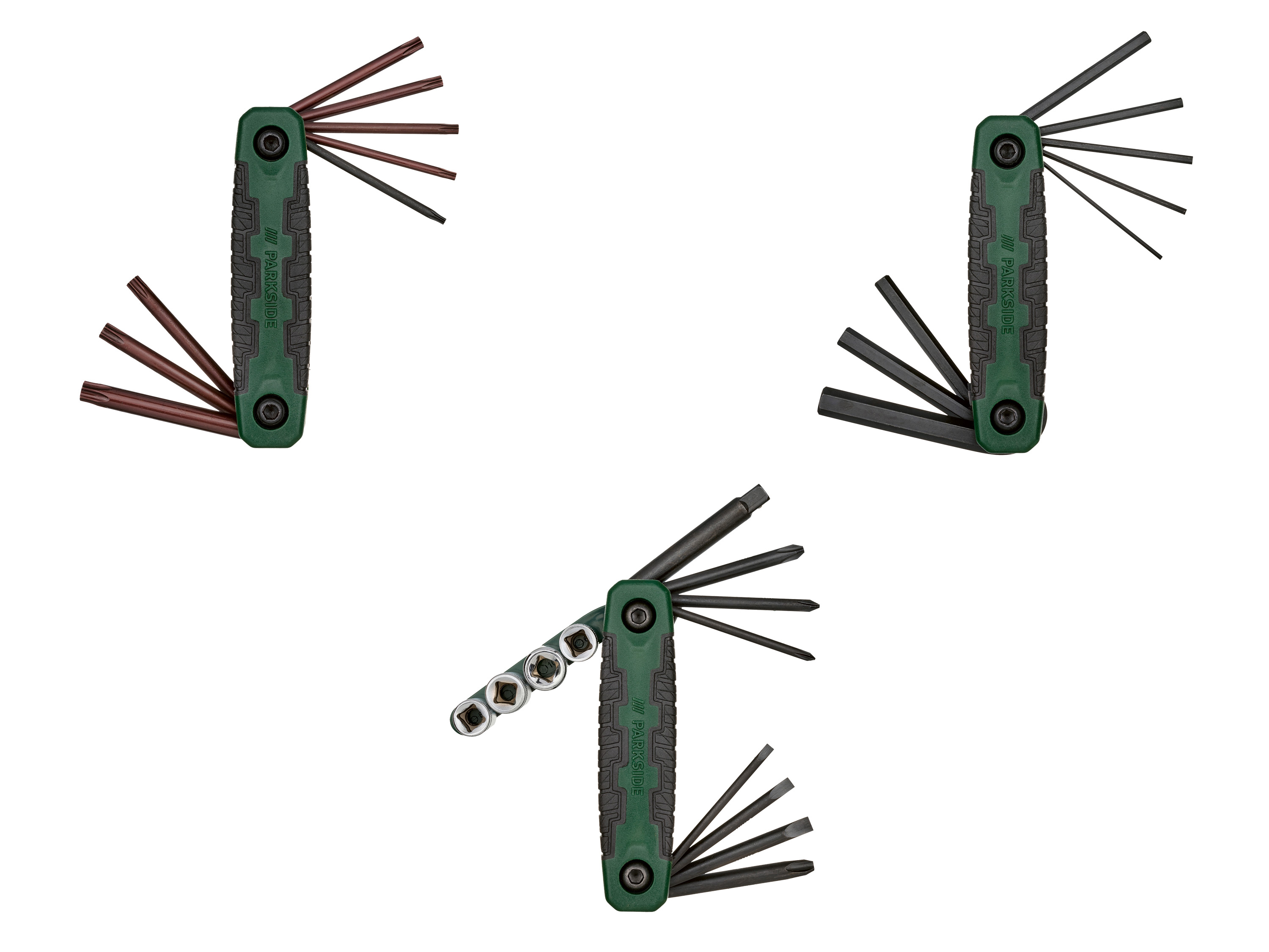 PARKSIDE® Stiftschlüsselsatz / Schraubendreher- und Steckschlüsselsatz