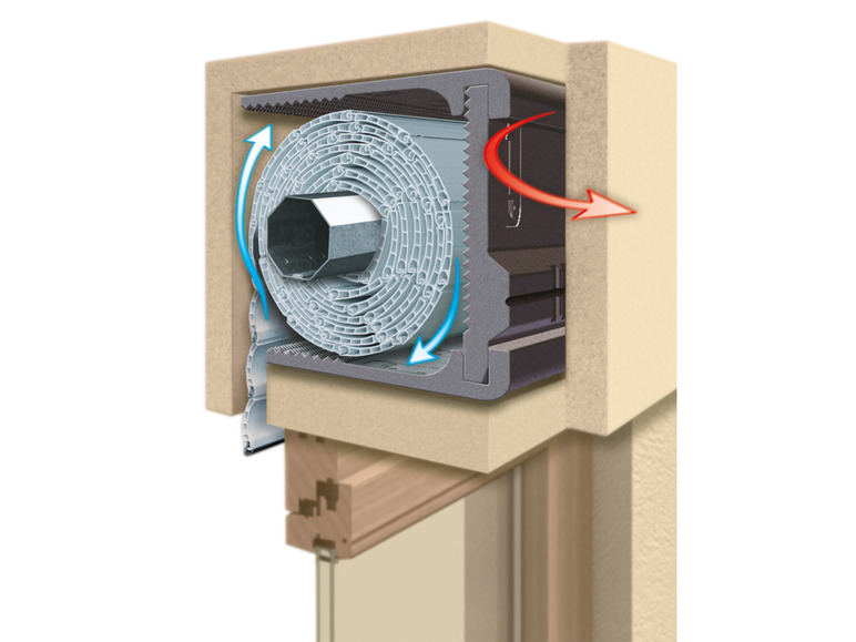 Gehe zu Vollbildansicht: Schellenberg Rolladenkasten-Dämmung - Bild 6