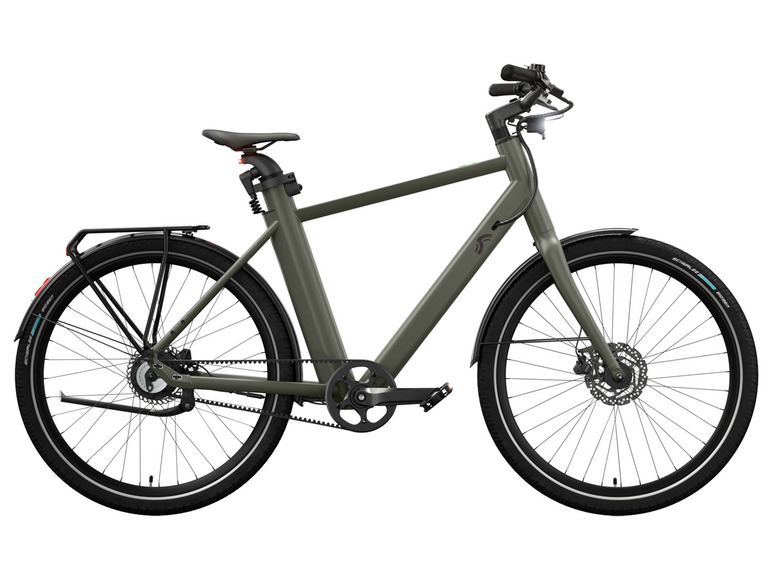 Gehe zu Vollbildansicht: CRIVIT Urban E-Bike X.2 Olive Green - Bild 7