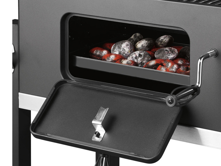 GRILLMEISTER Komfort-Holzkohlegrill »Toronto mit Click«, Thermometer