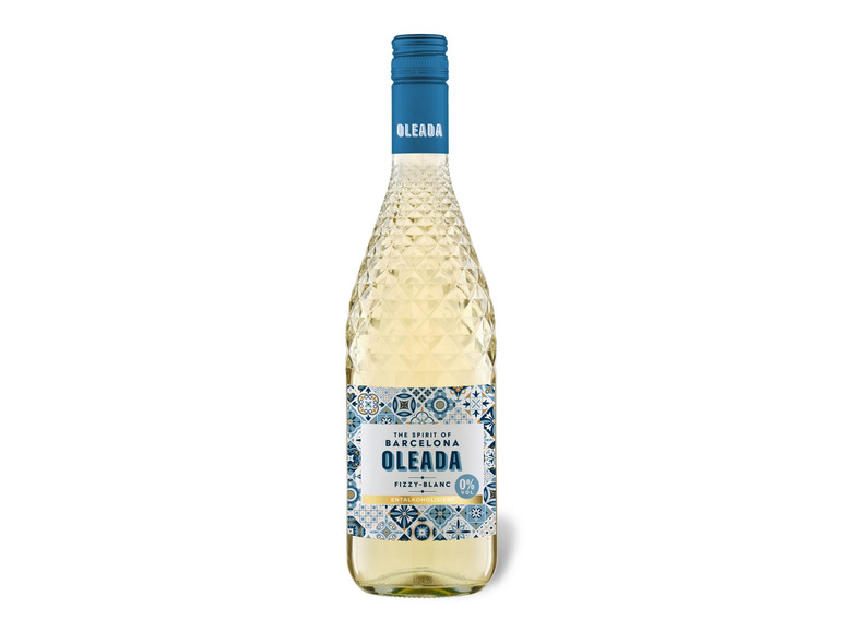 Gehe zu Vollbildansicht: Oleada Spirit of Barcelona Fizzy Blanc alkoholfrei - Bild 1